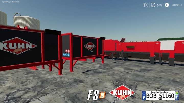 Global Company Placeable Kuhn Feedmixer V1.0 FS19