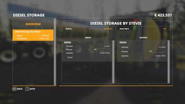 FS19 – Global Company Remote Diesel Storage Fixed