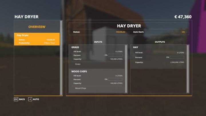 FS19 – Globalcompany – Hay Dryer V1.0.0.1