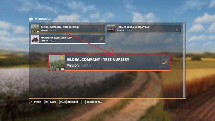 FS19 – Globalcompany – Tree Nursery V1