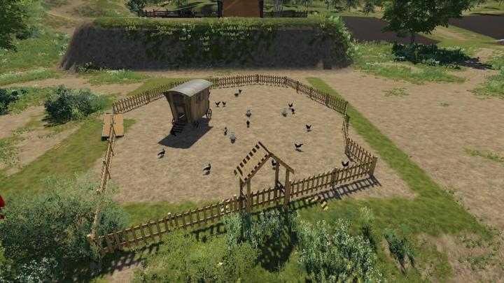 FS19 – Goldcrest Valley Chicken Pen V1.3