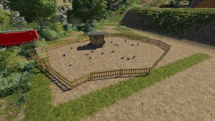 FS19 – Goldcrest Valley Chicken Pen V1.3