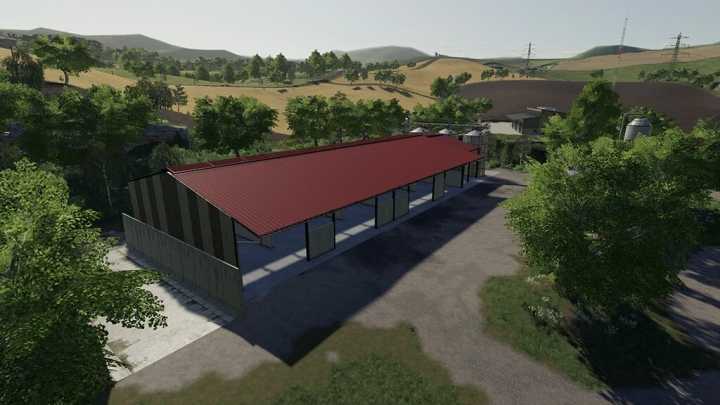 Grain Buildings With Silo V1.0 FS19