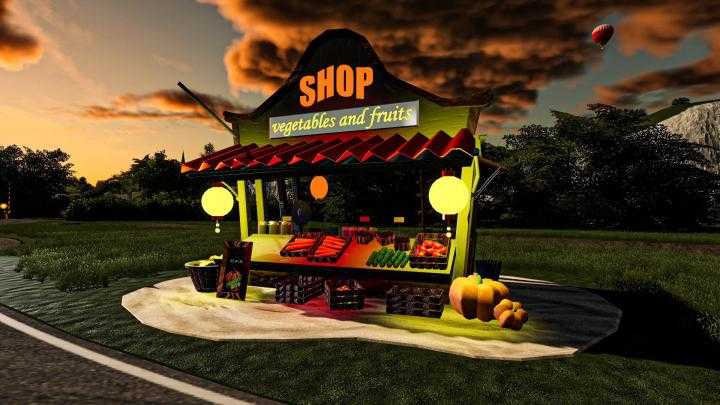 FS19 – Grocery Shop V1