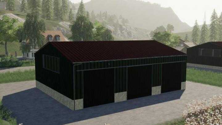 FS19 – Grune 3 Tor Fahrzeug Halle V1