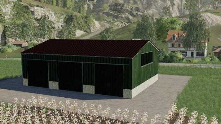 FS19 – Grune 3 Tor Fahrzeug Halle V1