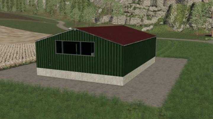 FS19 – Grune 3 Tor Fahrzeug Halle V1