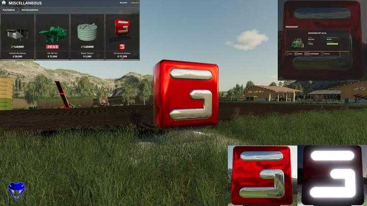 FS19 – Gs Service Station V1.1