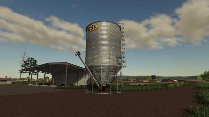 Gsi Grain Storage Silo (Gtx Script Version) V1.0 FS19