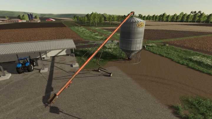 Gsi Grain Storage Silo (Gtx Script Version) V1.0 FS19