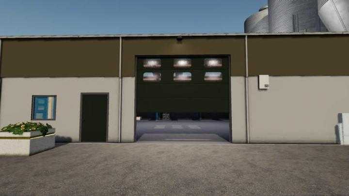 FS19 – Hall With Silo V3