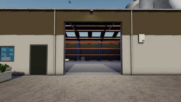 FS19 – Hall With Silo V3