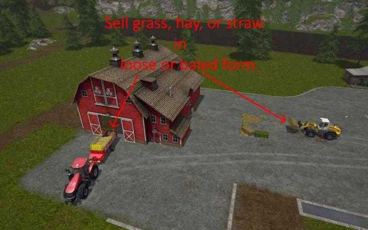 FS19 – Hay Barn Sell Point V1