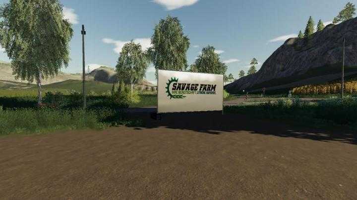 FS19 – Hoarding With Branding V1