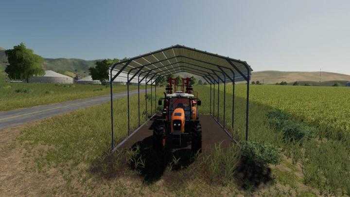 FS19 – Homemade Vehicle Shelter V1