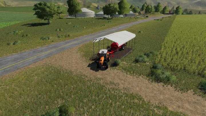 FS19 – Homemade Vehicle Shelter V1