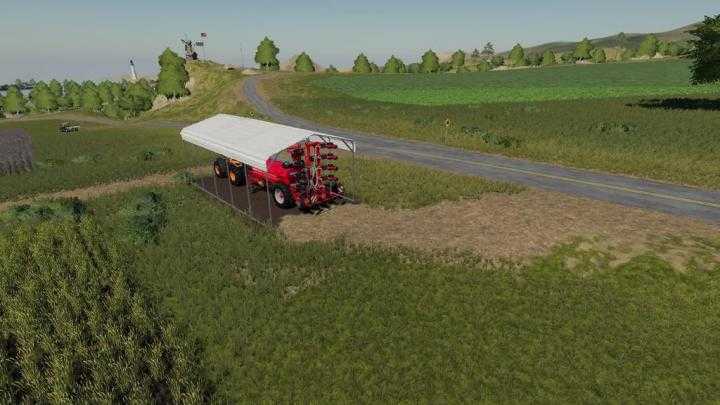 FS19 – Homemade Vehicle Shelter V1