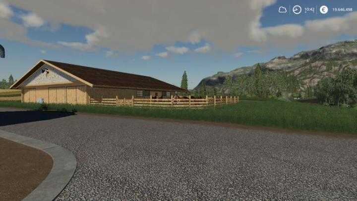 FS19 – Horse Stable With Boxes V1