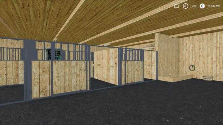 FS19 – Horse Stable With Boxes V1