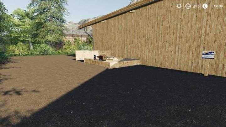 FS19 – Horse Stable With Riding Hall V1