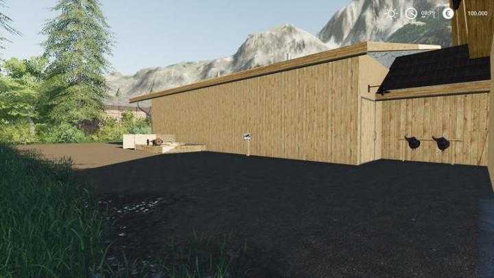 FS19 – Horse Stable With Riding Hall V1