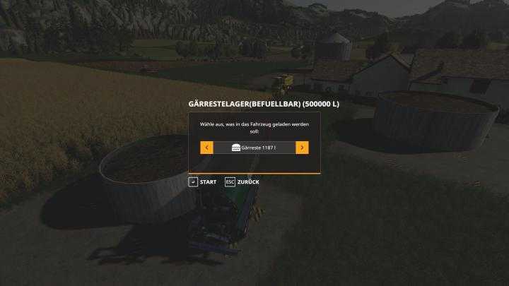 FS19 – Hot Befullbares Gulle & Garreste Lager V1.1