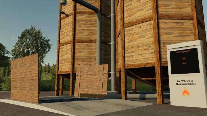 FS19 – Hot Farmsilo Wood V1