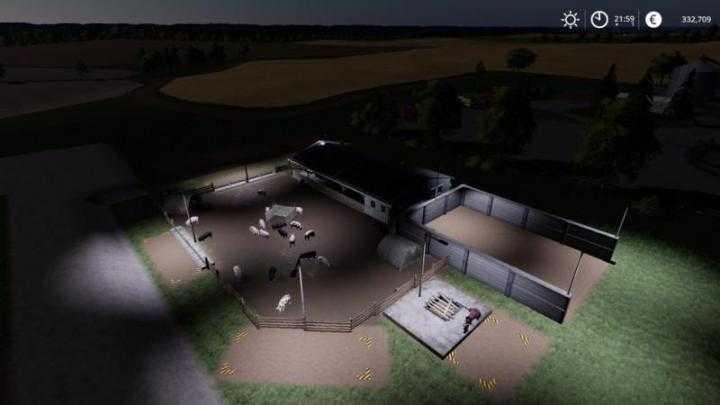 FS19 – Huge Pig Enclosure V1