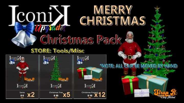 FS19 – Iconik Christmas Pack V1