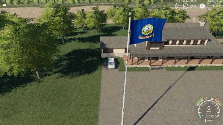 FS19 – Idaho Flag V1