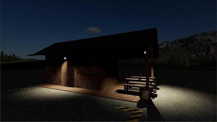 FS19 – Imbiss Booth V1