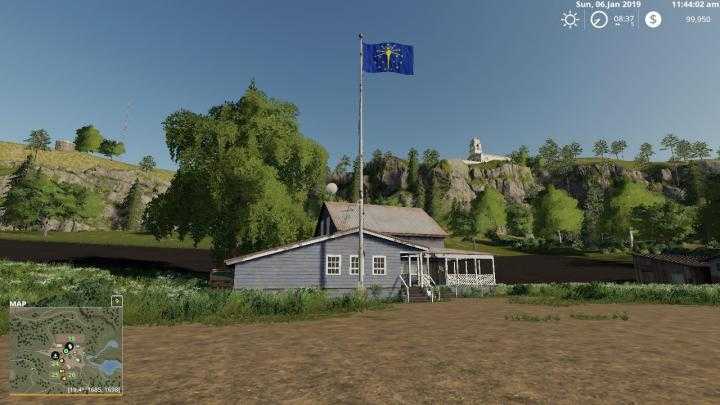 FS19 – Indiana Flag V1