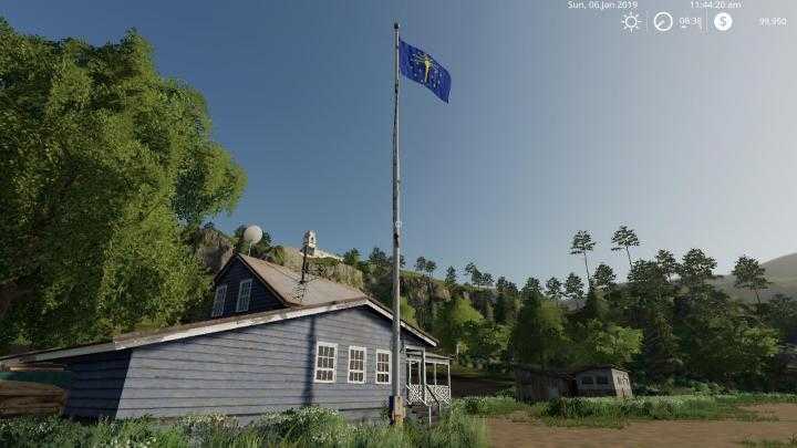 FS19 – Indiana Flag V1