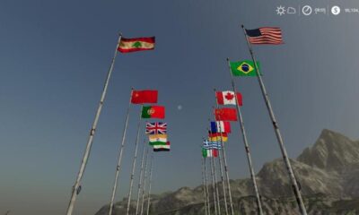 FS19 – Международные флаги V1