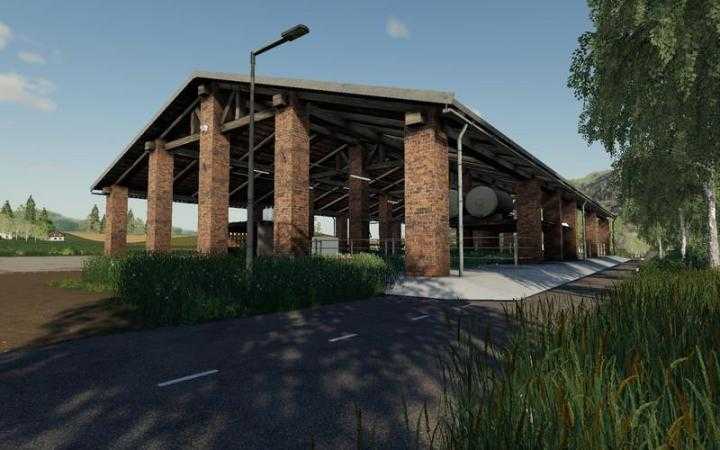 FS19 – Italian Old Style Cow Shed V1