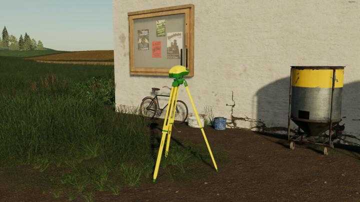 FS19 – John Deere Rtk Stations Pack V1