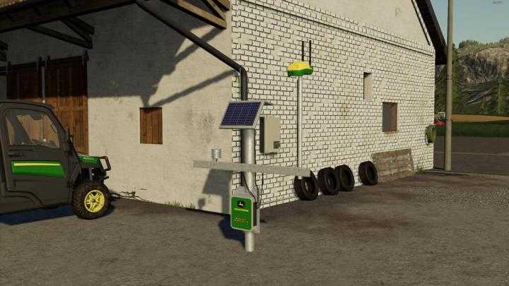 FS19 – John Deere Rtk Stations Pack V1