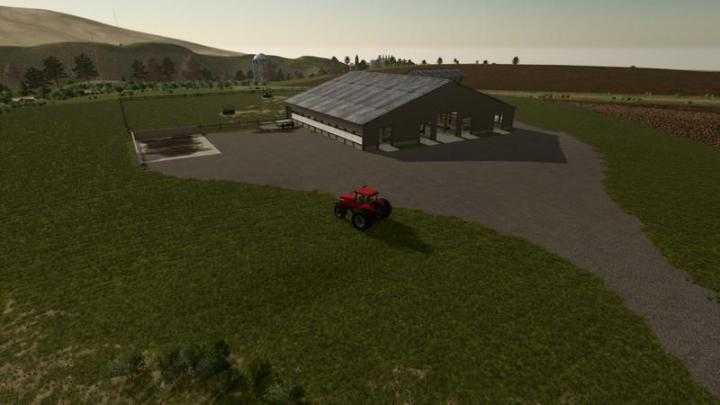 FS19 – Large Cattle Barn V1