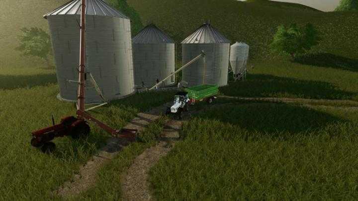 FS19 – Large Grain Silo V1