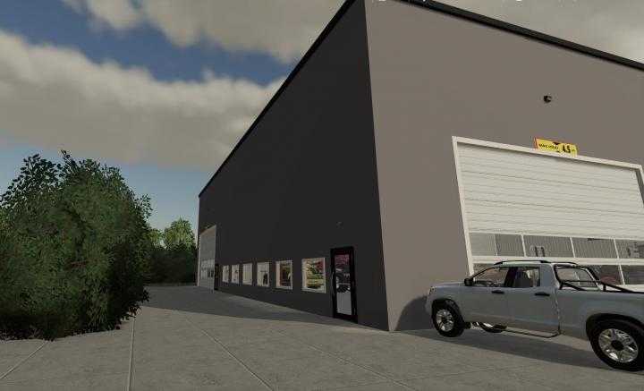 FS19 – Large Mechanic Shop V1.3