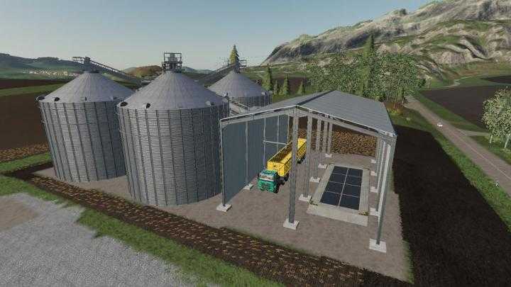 FS19 – Large Silo Facility V1