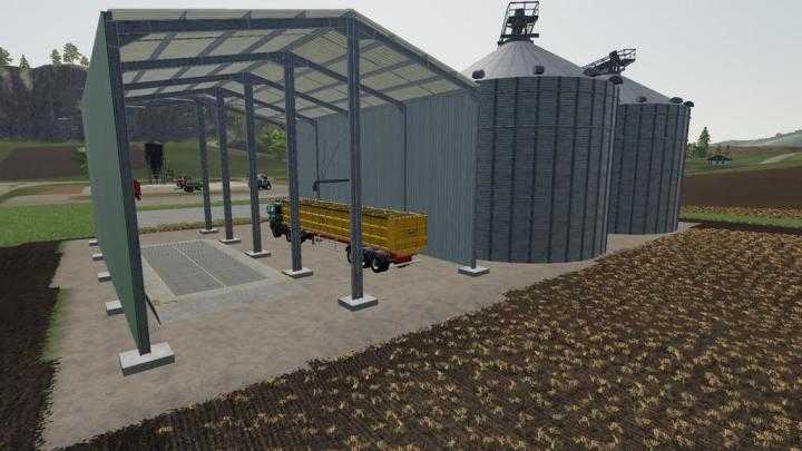 FS19 – Large Silo Facility V1