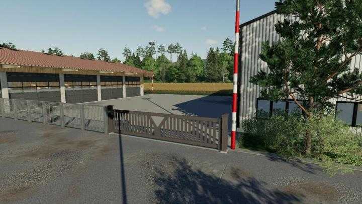 FS19 – Large Sliding Gate V1