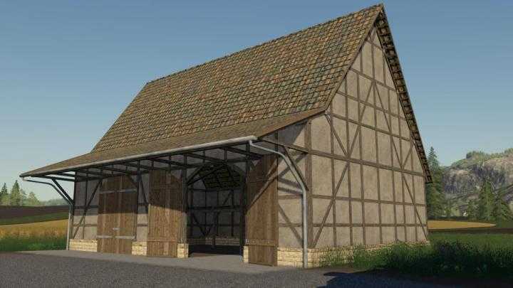 FS19 – Large Timberframe Barn V1