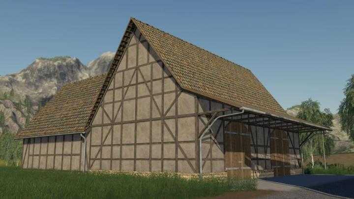 FS19 – Large Timberframe Barn V1