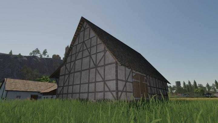 FS19 – Large Timberframe Barn V1