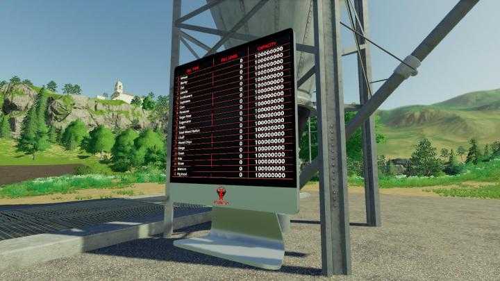 FS19 – Lcd Silodisplay V1