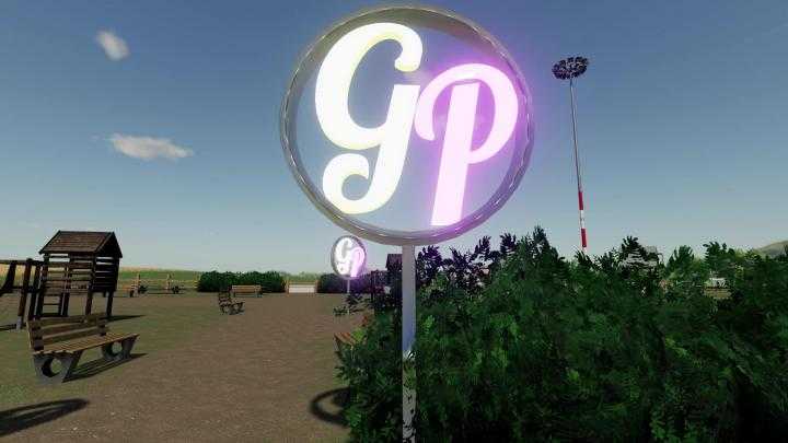 FS19 – Led Sign – Garrett Plays Logo V1.0