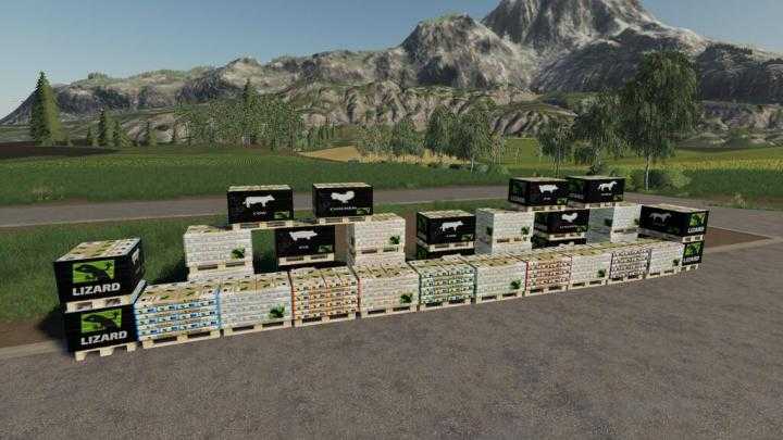 FS19 – Lizard Pallet Pack V1.1