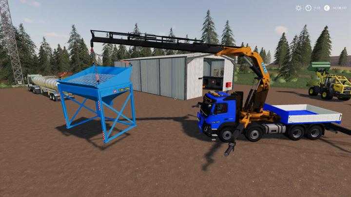 FS19 – Loading Silo For Conveyor V1.1